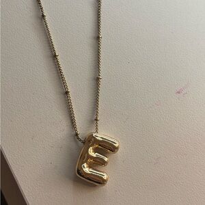 E bubble necklace